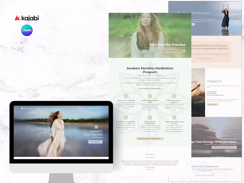 Cover image for Awaken with Kathy Katts: Kajabi Platform Launch