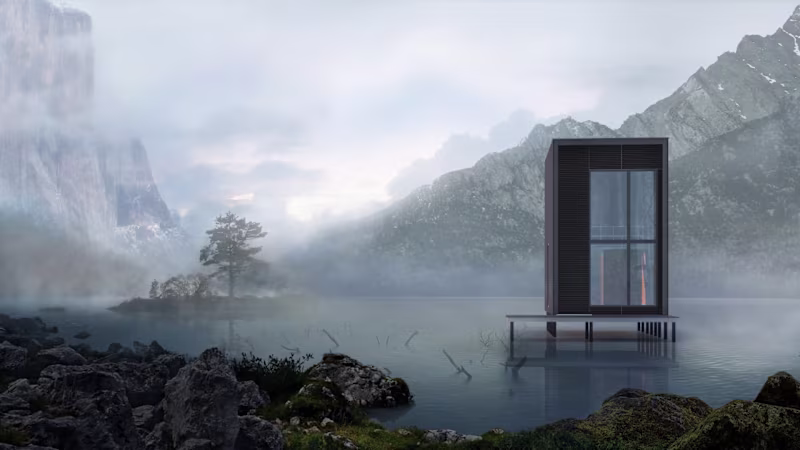 Cover image for 3d modelling. Visualisation of the House