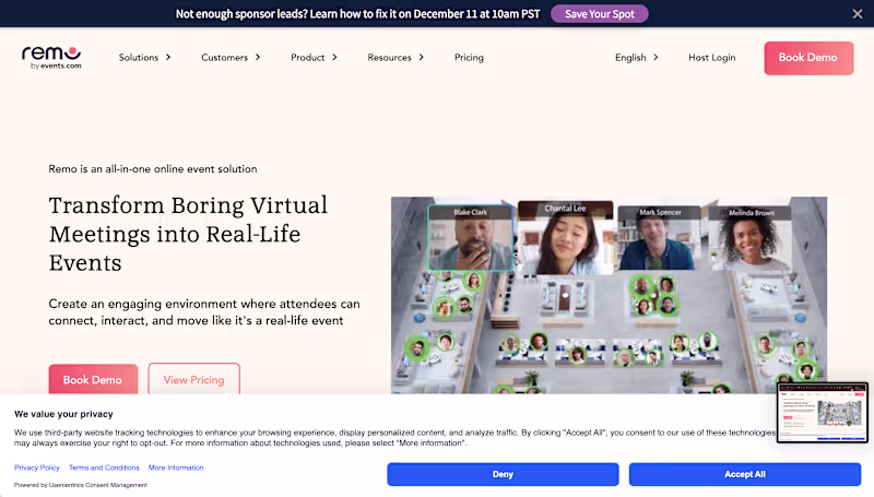 Cover image for Project: Remo — Real-Time Video Conferencing Platform I buil...