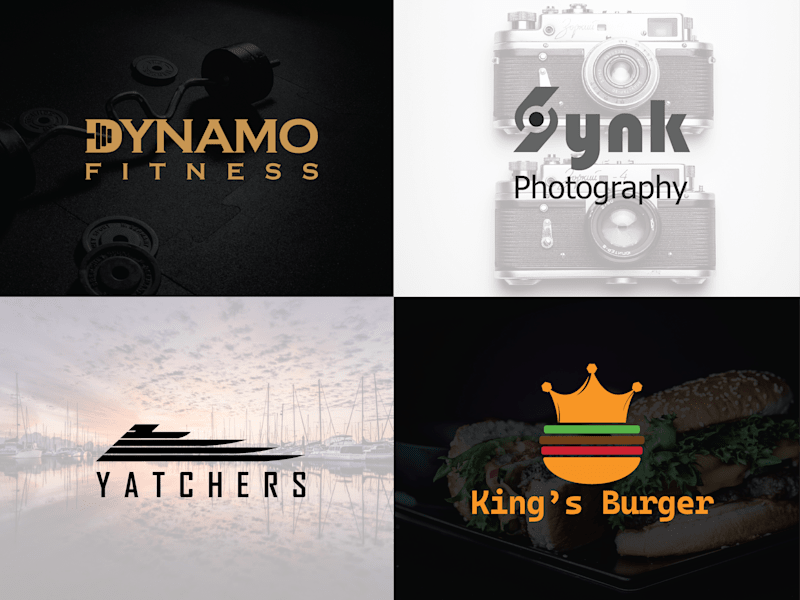 Cover image for minimalist logo design, branding kit and business brand identity
