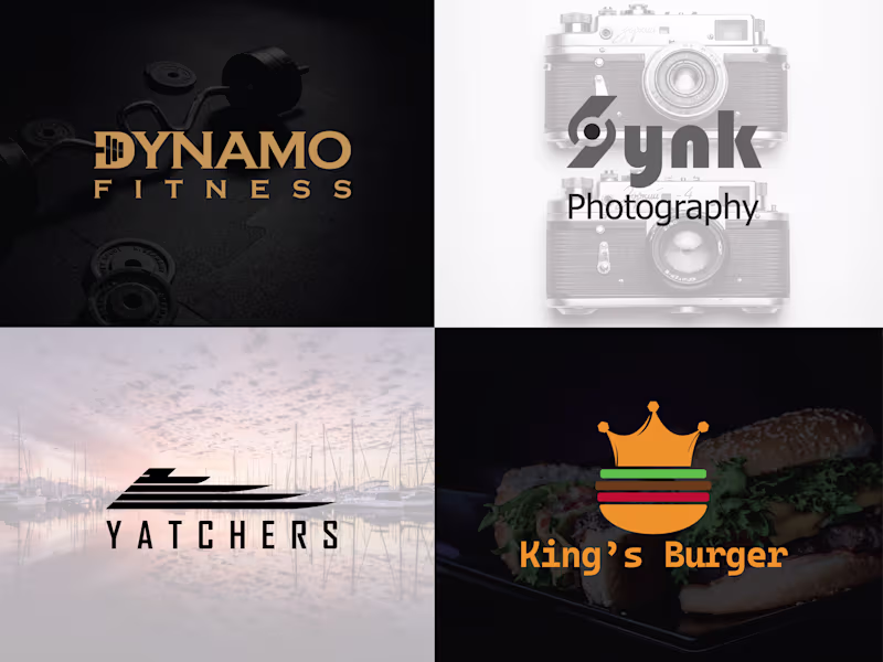 Cover image for minimalist logo design, branding kit and business brand identity