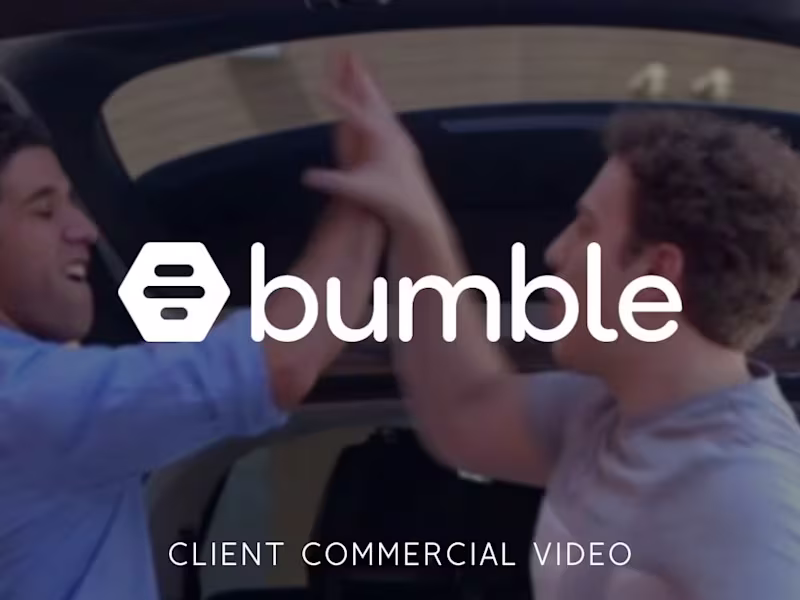 Cover image for Bumble BFF Commercial Video - Made by Envy Creative