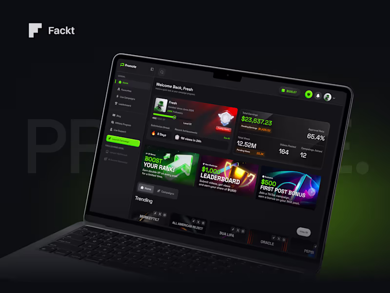 Cover image for Promote.fun - Product Design