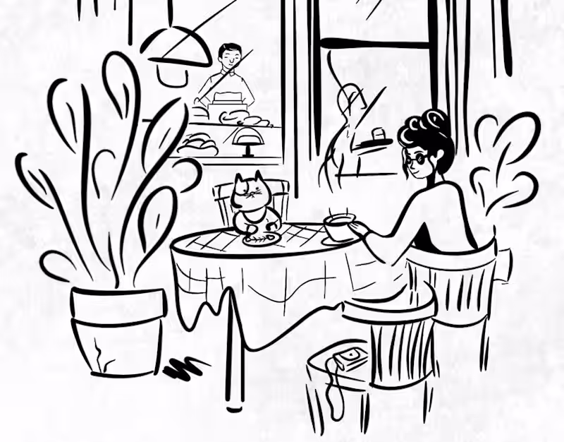 Cover image for A Date with my Cat