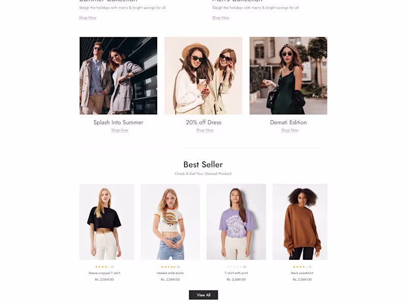 Cover image for eCommerce Website