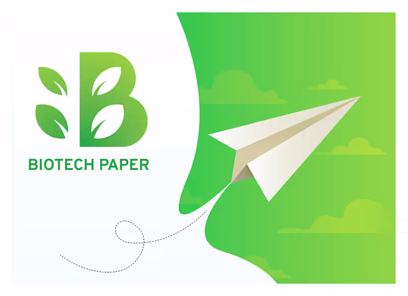 Cover image for BioTech Paper Branding on Behance
