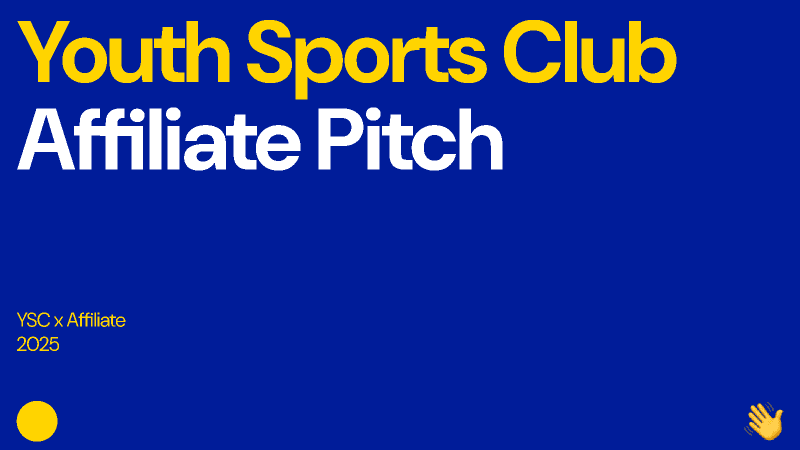Cover image for Affiliate Marketing - Youth Sports Club