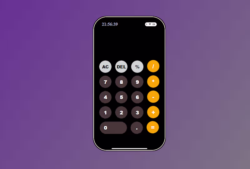 Cover image for Build this cool Calculator App using html, css and JavaScript.