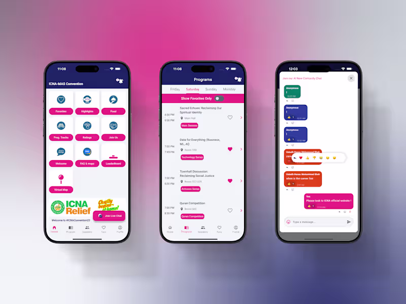 Cover image for ICNA Convention: Islamic Global Event App