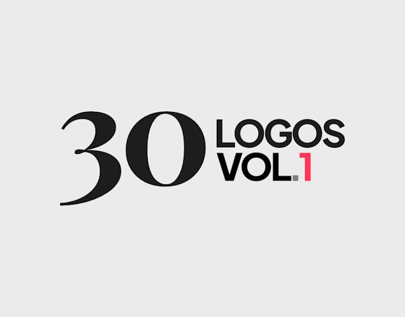 Cover image for 30 Logos - Design Challenge | VOL.1