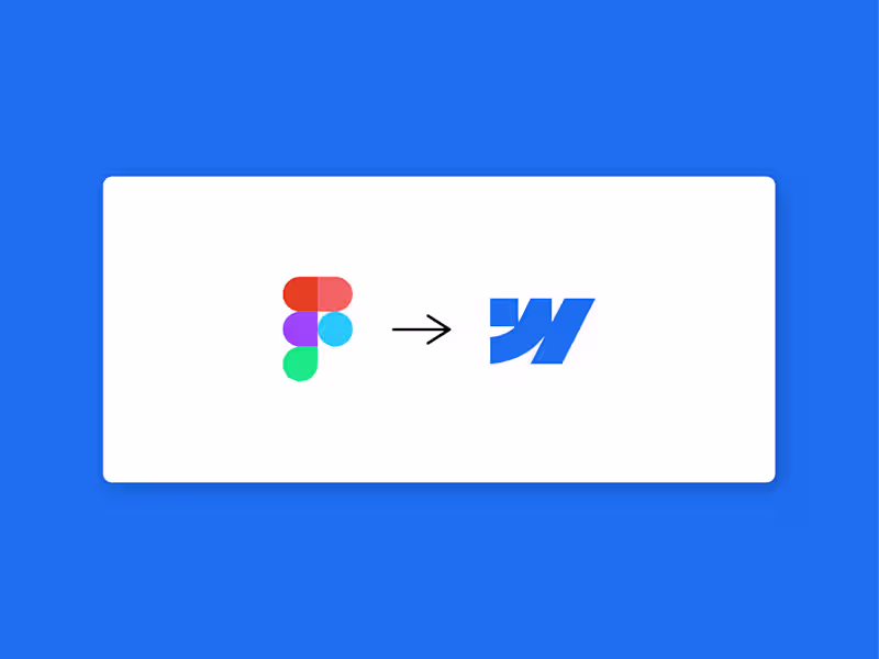 Cover image for Figma to Webflow