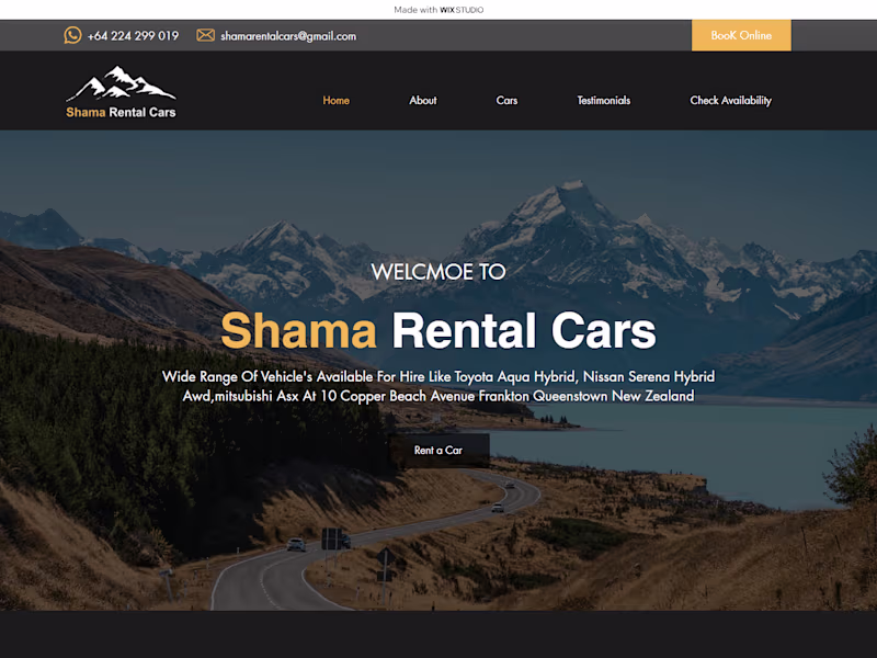 Cover image for Studying website Design in Wix Studio .