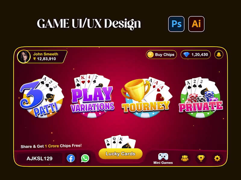 Cover image for Professional Game UI & Assets for Mobile Game