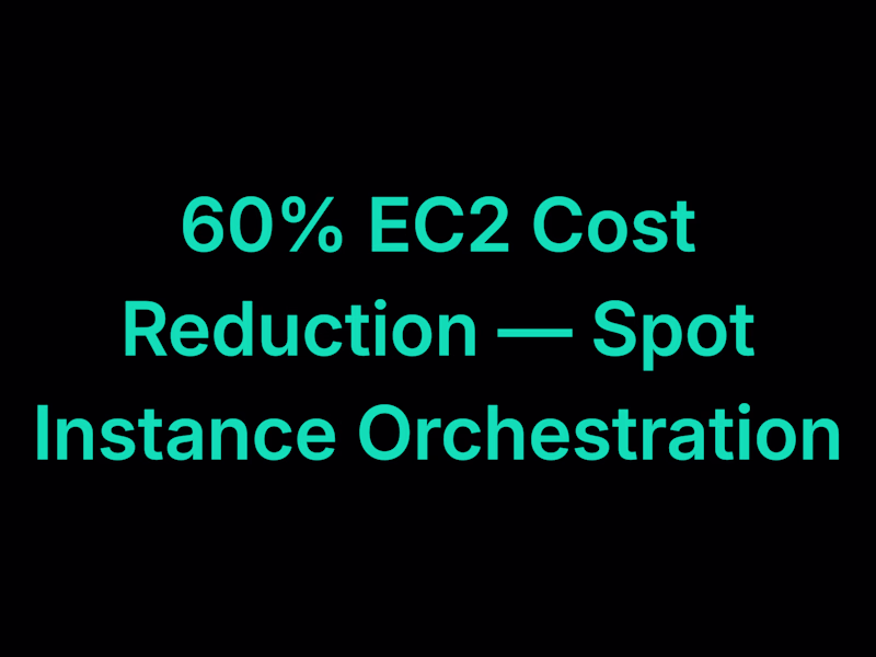 Cover image for Deployed Xosphere to automate spot