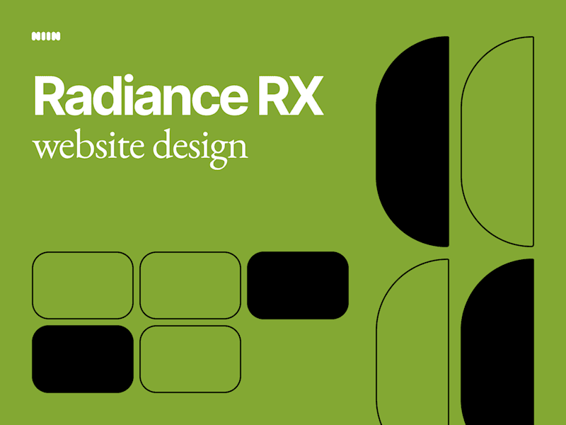 Cover image for RadianceRx: Website design