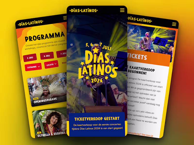 Cover image for Responsive Festival Website