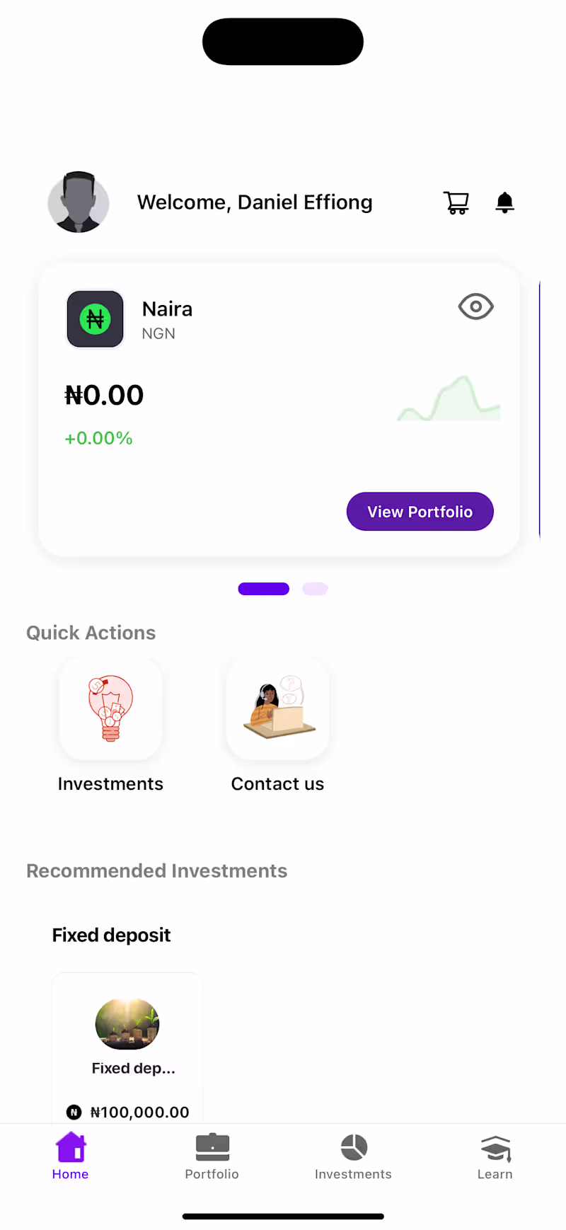 Cover image for The MyInvest App is an innovative, omni-channel digital plat...
