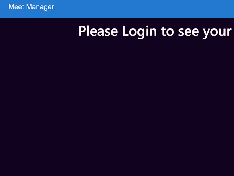 Cover image for Meetx