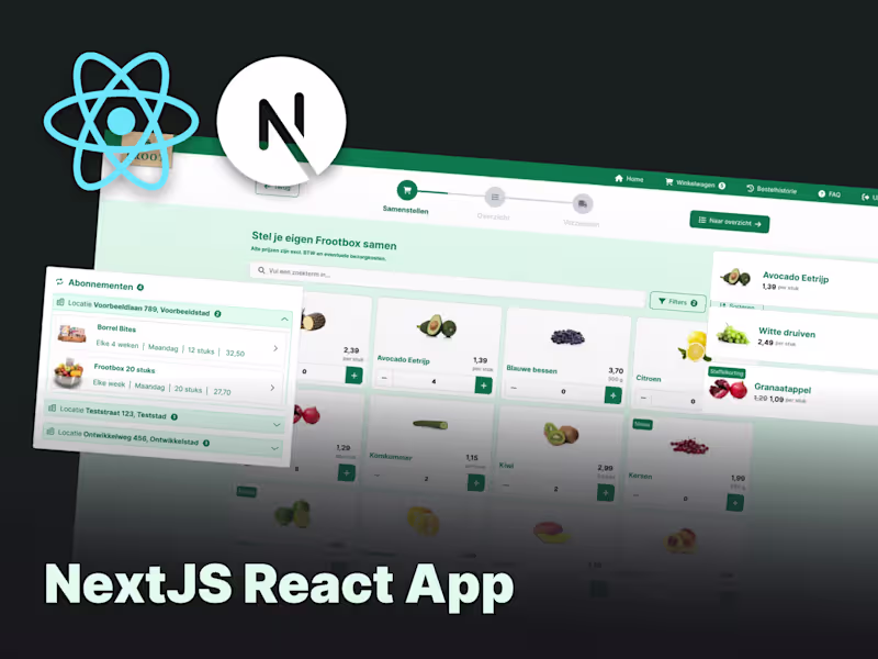 Cover image for A responsive & intuive React app
