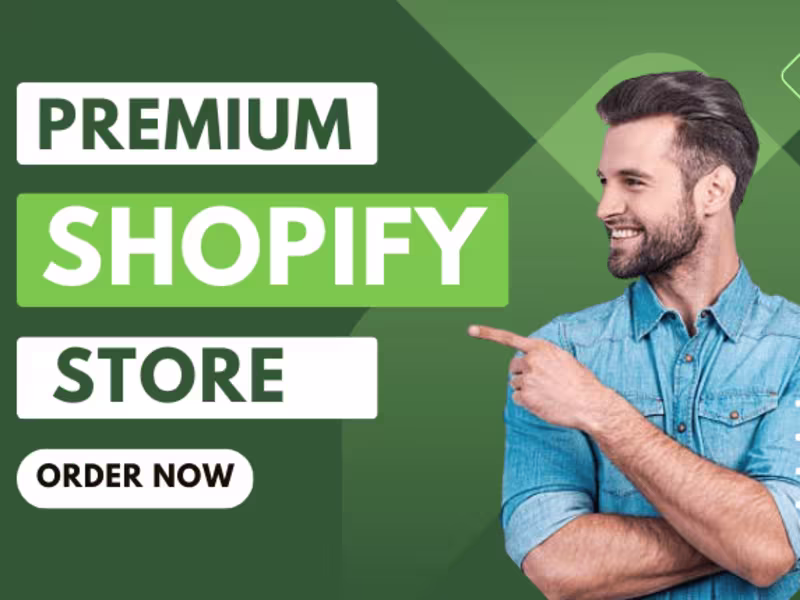 Cover image for I will build a Premium Shopify dropshipping store or website