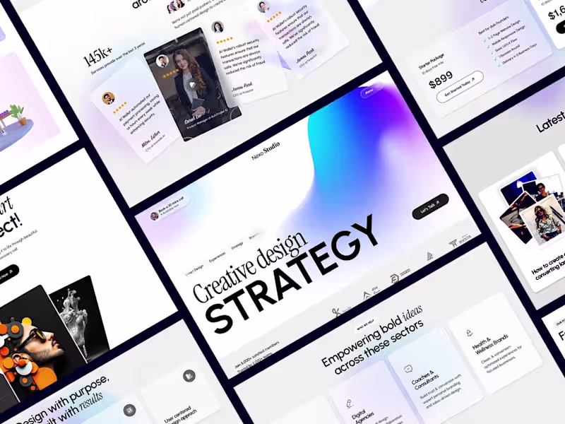 Cover image for A bold, conversion-focused Framer template