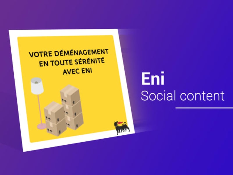 Cover image for ENI - Social content