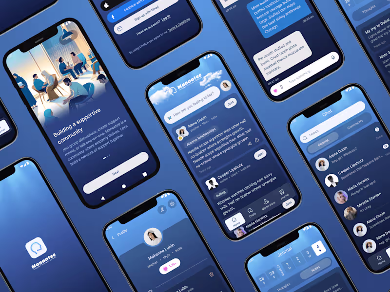 Cover image for Mobile App UI