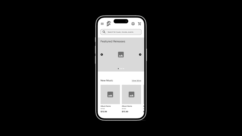 Cover image for Amoeba Music - IA + UI Redesign