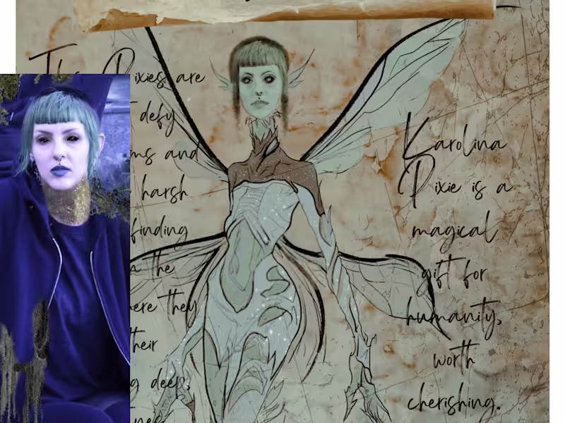 Cover image for Fantasy creature 1x illustration based on your photo