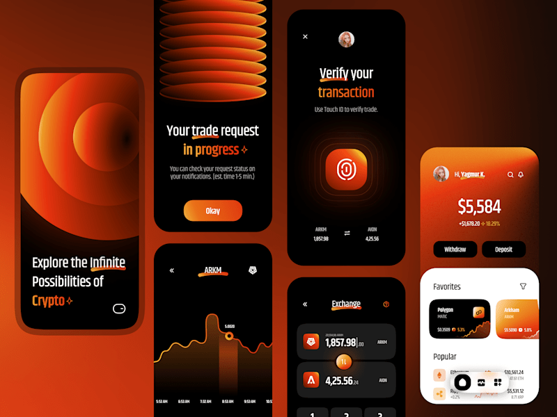 Cover image for Cryptocurrency | Mobile App