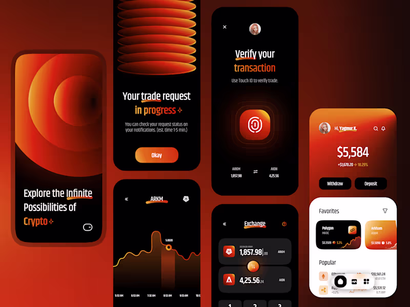 Cover image for Cryptocurrency | Mobile App