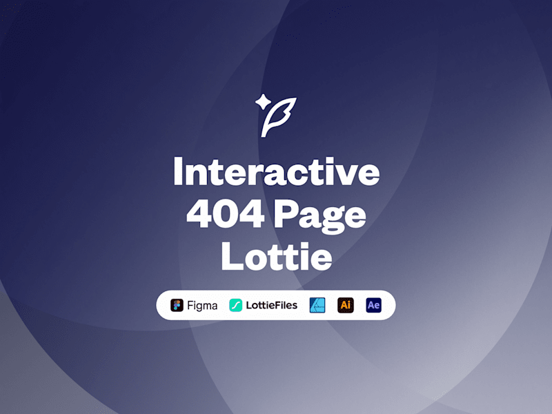 Cover image for Interactive 404 Page Lottie