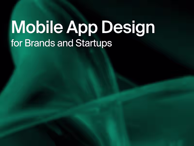 Cover image for Mobile App Design – UX/UI for iOS & Android Apps