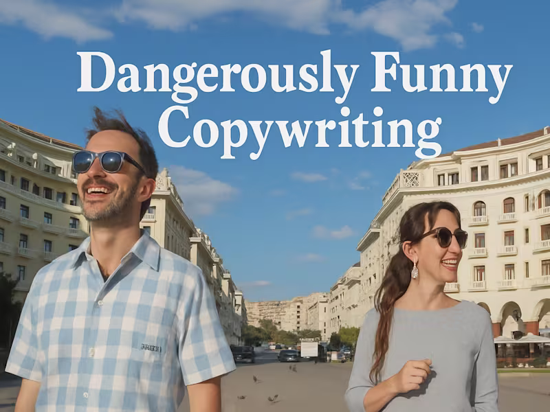Cover image for Dangerously Funny Copywriter