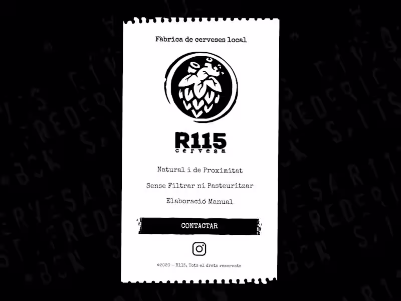 Cover image for R115 Craft Beer