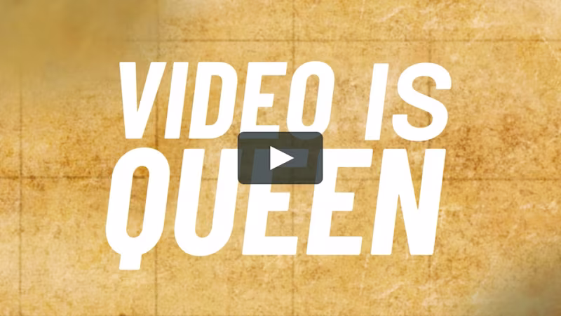 Cover image for Video is Queen- Social Ad