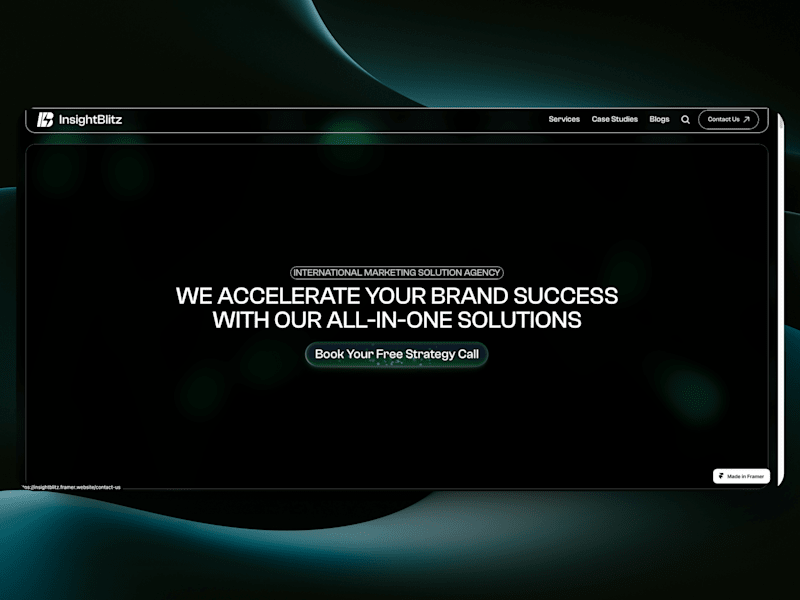 Cover image for InsightBlitz Marketing Solution