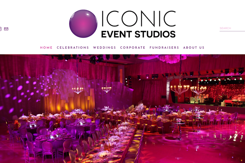 Cover image for Iconic Event Studios Website