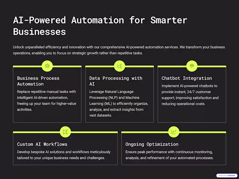 Cover image for Custom AI Applications to Automate Your Business Processes