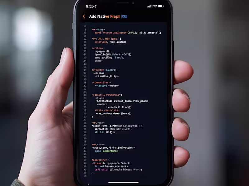 Cover image for Mobile App Developer ios/android/web