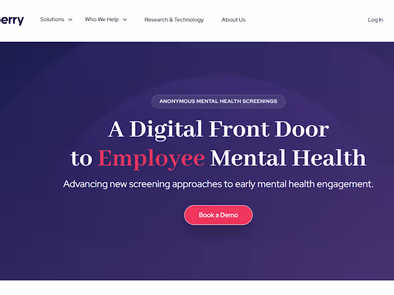 Cover image for AI-Powered Mental Health Screening Platform — Aiberry
