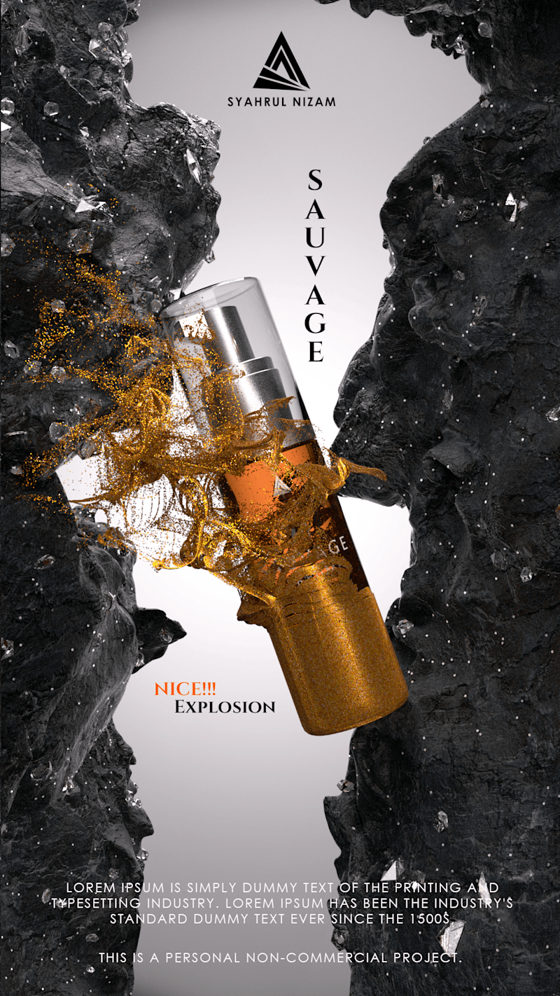 Cover image for PRODUCT DESIGN - SAUVAGE PERFUME