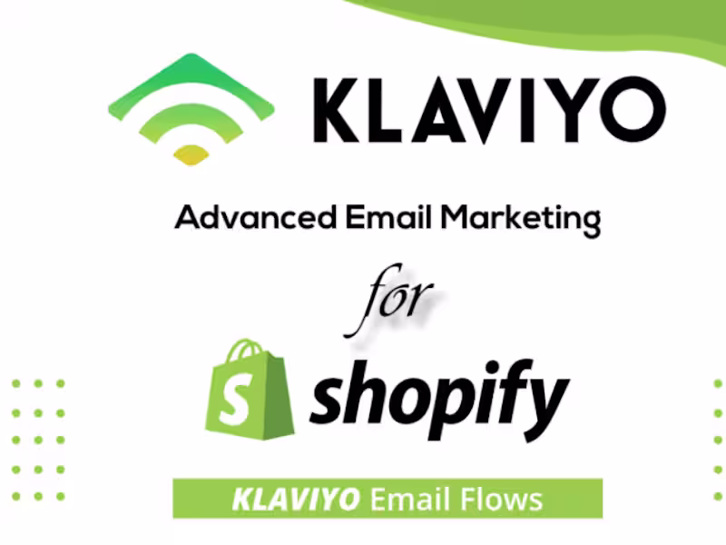 Cover image for I will setup klaviyo email marketing flows for your business