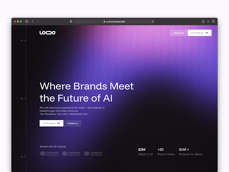 Cover image for Website Design with Framer Development.
