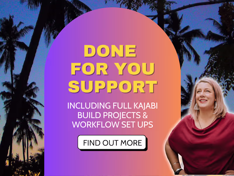 Cover image for Done for You Services (Kajabi and AI Automation)
