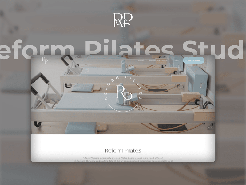 Cover image for Reform Pilates