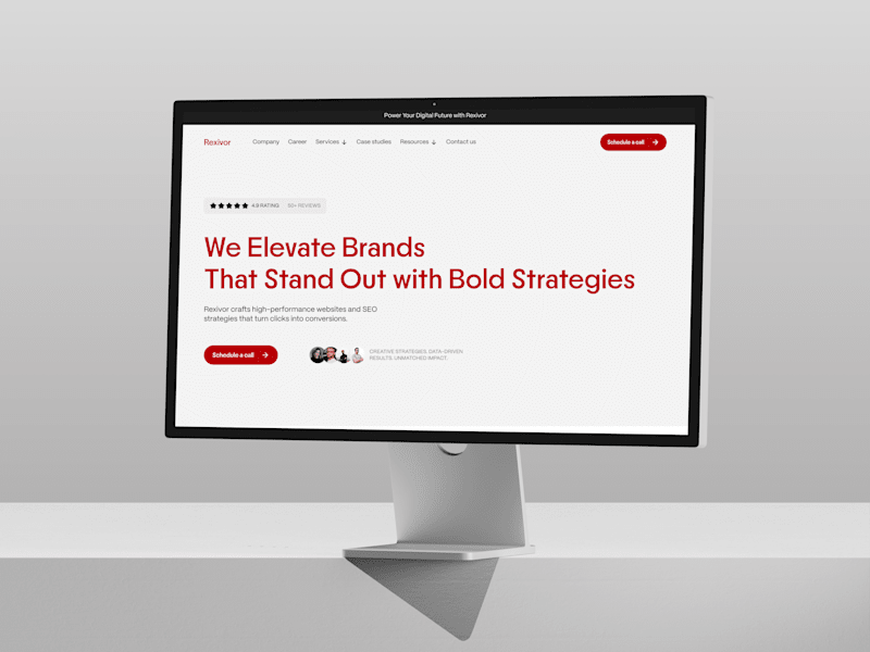 Cover image for Rexivor Website Redesign