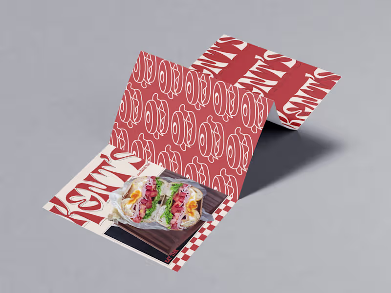 Cover image for Kent's Sandwich Bar - Flyer Design