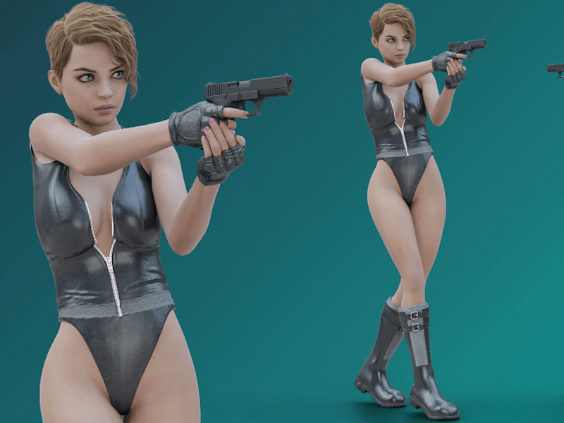 Cover image for create 3d game character, 3d game asset, 3d game trailer for you
