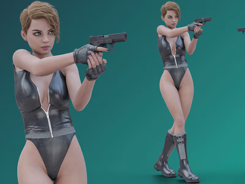 Cover image for create 3d game character, 3d game asset, 3d game trailer for you